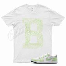 White Blessed T Shirt For Air J1 1 Low Og Ghost Green One Glow - £20.11 GBP+