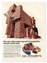 Lego Make a Model Contest Elephant Samsonite Vintage 1968 Full-Page Magazine Ad - £7.75 GBP