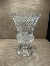 VINTAGE Val St Lambert Crystal Baluster Vase Colleen 9.5” - £135.47 GBP