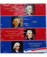 Americana Presidenziale P &amp; D 2007 Set Still Avvolgere in Plastica UNC - $74.58 CAD