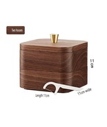 Simple European style black walnut storage box - $75.46 CAD+