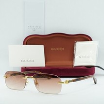 GUCCI GG1221S 004 Gold/Yellow/Red Gradient 56-16-140 Sunglasses New Auth... - £238.97 GBP