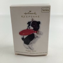 Hallmark Keepsake Christmas Ornament Puppy Love #22 in Series Frisbee New 2012 - £19.60 GBP