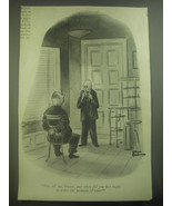 1945 Cartoon by Chas Addams - Now tell me, Doctor, just when did you first  - £14.55 GBP