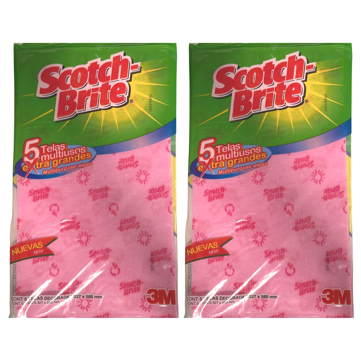 Scotch-Brite Multipurpose 10 Extra Big 2-Pack of 5 Each - $13.99