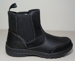 Khombu Size 10 M CHARLOTTE Black Ankle Boots New Women&#39;s Shoes - $117.81