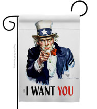 I Want You - Impressions Decorative Garden Flag G192348-BO - £15.70 GBP