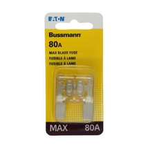 Bussmann (BP/MAX-80-RP) Max 80 Amp Blade Fuse - £7.82 GBP