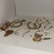 Costume Jewelry Lot Snake Arabian Themed Gold Tone Assorted B2 - $29.65