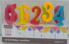 Colorful Number Candles Happy Birthday Cake Candle Decoration Number   - £3.98 GBP