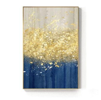 HQ Canvas Print Wall Art THE GOLDEN SPLASH FRAME AVAILABLE Item image 4