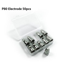 50Pcs Plasma Electrode for P-80 LTP8000 IGBT 80A Cutter Torch Pkg-50 F646 - £44.45 GBP