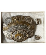 Vintage 2003 Kathy&#39;s Sterling Overlay PCHA Trophy Belt Youth Trail Top Ten - $1,889.61 MXN