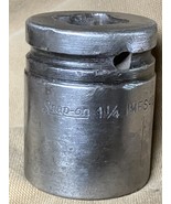 SnapOn 1 1/4&quot; socket  3/4&#39; drive #S402 this is vintage SnapOn extra toug... - $263.16 MXN