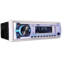 Pyle PLMRB29W Single-DIN In-Dash Digital Marine Stereo Receiver with Bluetooth ( - £56.75 GBP