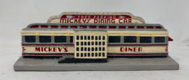 Vintage Mickeys Dining Car Historic Village Collectible 1998 - £27.93 GBP