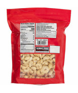 Kirkland Signature Fancy Whole Roasted Cashews Nuts Sea Salted 2.5lb 40 ... - £17.79 GBP