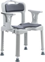 Soaids Shower Chair for Narrow Bathroom, Bath Stool for Elderly 300 LB C... - $42.74