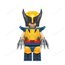 Wolverine Logan X-Men Marvel Comics Minifigures Building Toys Gift Kids - £10.72 GBP