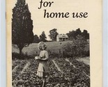 Growing Fruit For Home Use Farmers Bulletin 1001 USDA 1939 - $9.90