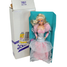 Vintage 1990 Evening Elegance Barbie Doll Mattel Jc Penney Original Box # 7057 - £29.02 GBP