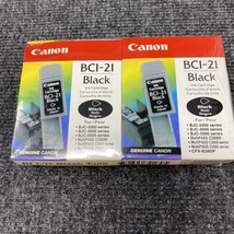 Toner Canon BCI-21 Black, Package of Two New Sealed - $19.79