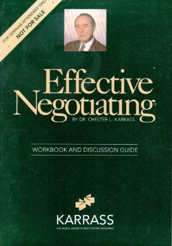 Effective Negotiating: Strategies For Successful Negotiating On 11 Audio... - $34.65