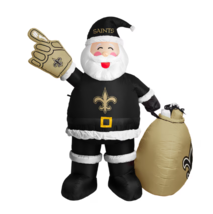 New Orleans SAINTS Air Blown LED Self-Inflatable Santa Claus 7&#39; - €102,52 EUR