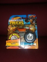 Hot Wheels Monster Trucks &#39;18 Chevy Camaro SS Crash Legends W Crushable ... - £11.66 GBP