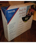 Taylor 5553 Bia Body Fat Analyzer Bath Scale - $49.49
