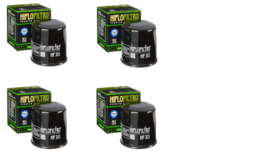 4 Pack of New HiFloFiltro Oil Filters For The 2018-2022 Kawasaki Ninja 4... - £33.00 GBP