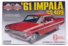 Lindberg 1:25 Scale &#39;61 CHEVY IMPALA SS 409 NEW - $19.22