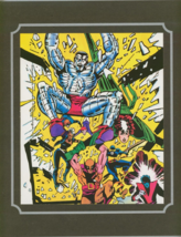1987 Matted Marvel Comic Art Print ~ Mark McNabb X-Men Wolverine Rogue Storm + - £23.73 GBP
