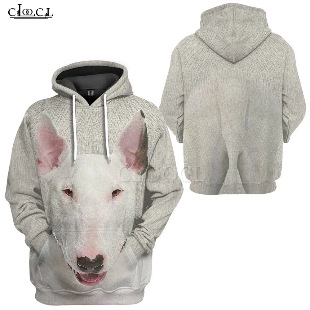 CLOOCL  Charles Spaniel Hoodies 3D Graphic Front and Back Printed Sweatshirts Fa - £120.48 GBP