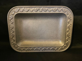 Wilton rWp Pewter Tray Embossed Birds/Hearts Tray or Plate 7-3/4&quot; X 5-3/4&quot; - £18.98 GBP