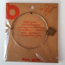 Boutique Swap Bops Stackable Bangle Bracelet Wyoming Charms Sold Separately - £4.53 GBP
