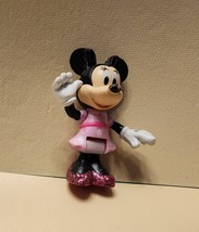 Disney Junior Mickey Mouse 2.5&quot; Figure PVC, Just Play,  Minnie Mouse, Po... - $3.99