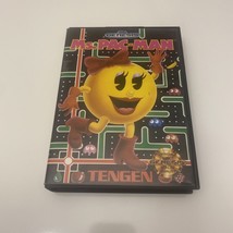 1991 Sega Genesis Ms. Pac Man Game with Box And Manual - Untested - £6.96 GBP