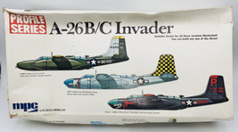 MPC Profile Series A-26 B/C Invader 1973 Model Kit 2-2003-200 Sealed Bag 1/72 - $25.49