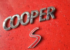  2002-16 OEM Mini Cooper S R50 Rear Trunk Hatch Boot Emblem Badge Logo O... - $12.59