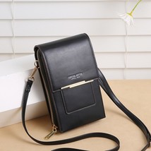 Women Touch Screen Cell Phone Shoulder Bags Smartphone Leather Strap Purse Large - £19.83 GBP