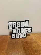 GTA grand theft auto sign can stand up or wall mount gaming room kids bedroom ma - £8.25 GBP