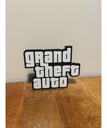 GTA grand theft auto sign can stand up or wall mount gaming room kids be... - £8.25 GBP