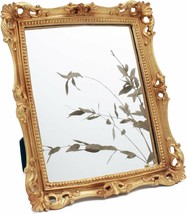 The Dimensions Of The Eaoundm Vintage Gold Antique Mirror, Small Sq.Are ... - $671.99 MXN