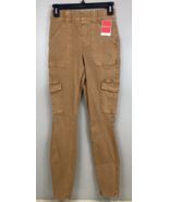 NWT Spanx Pants Women&#39;s Small Petite Stretch Twill Ankle Cargo Pant Brow... - £25.56 GBP