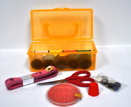 Sewing Set with Case - £3.95 GBP