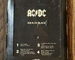 AC/DC - Back In Black - 8-Track Tape Cassette - TP 16018 CRC - With Slip... - $41.58