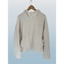The North Face Pullover Hoody Off-White Zipped Pockets Athletic Sweater ... - $29.69