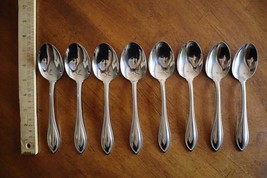 Lot of 8x Oneida  AMERICAN HARMONY / ARBOR Table Dinner Spoon 7.25&quot; USA - $20.89