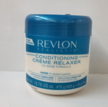 REVLON PROFESSIONAL Conditioning Creme Relaxer Super ~ 16.76 fl. oz. Jar - £14.08 GBP